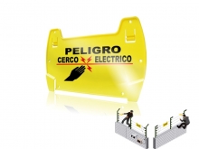 LETRERO DE PELIGRO CECO EL�?CTRICO