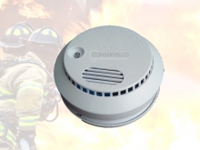 DETECTOR DE HUMO INALAMBRICO A BATERIA