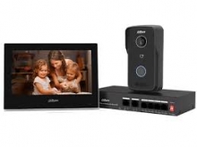 KIT VIDEOPORTERO IP HIKVISION 