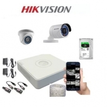 KIT DE 2 CAMARAS DE SEGURIDAD